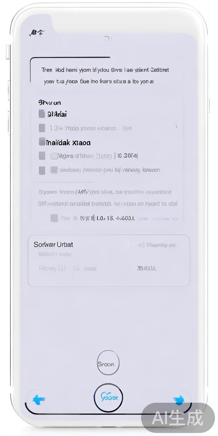 确保您的苹果手机系统版本为最新状态。打开“设置”-